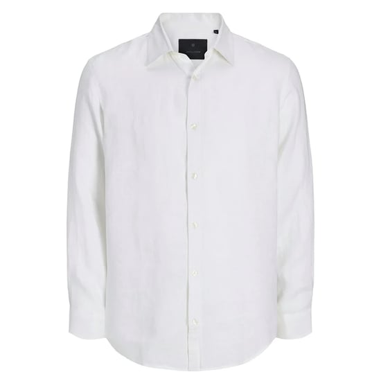 Jack And Jones Heren Linnen Shirt (Helder Wit) - Image 1