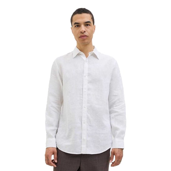 Jack And Jones Heren Linnen Shirt (Helder Wit) - Image 3