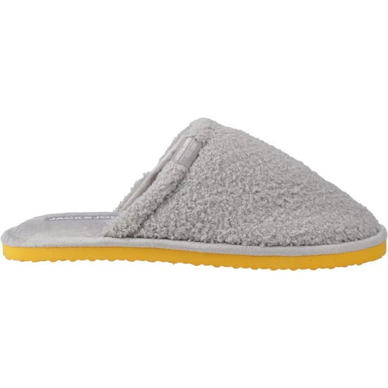 Jack And Jones Heren Harry Fluff Slippers (Vorstgrijs) - Image 1