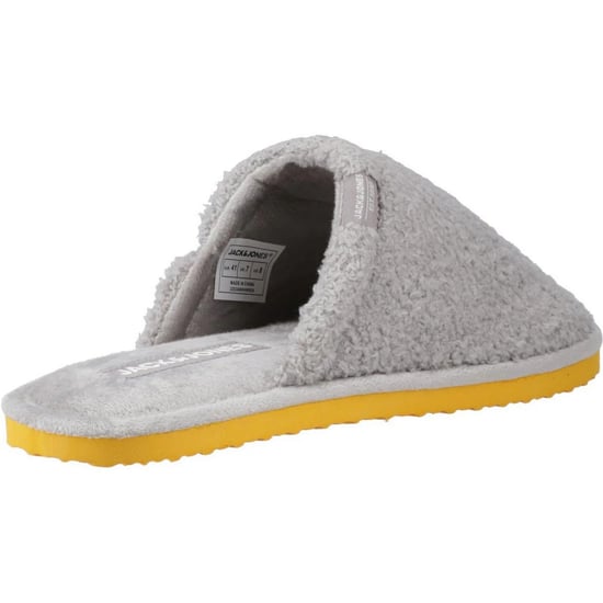 Jack And Jones Heren Harry Fluff Slippers (Vorstgrijs) - Image 2
