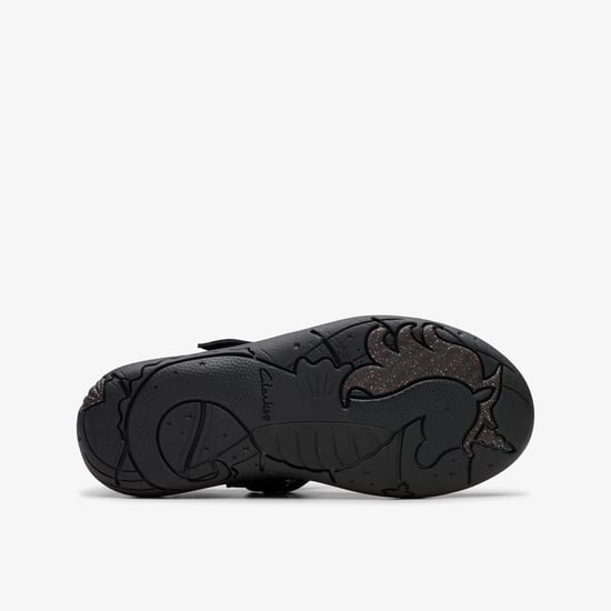 Relda Spark Kinderen Zwarte Leren Schoenen - Image 3