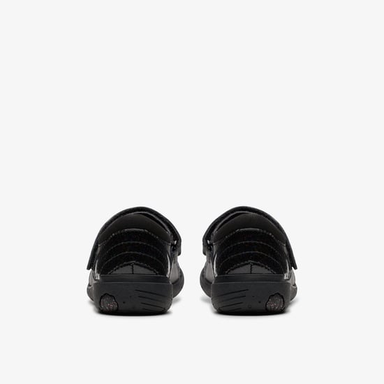 Relda Spark Kinderen Zwarte Leren Schoenen - Image 5