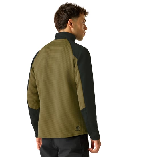 Dare 2B Heren Dignify IV Core Stretch Basislaag Top (Zwart/Martini Olijf) - Image 4
