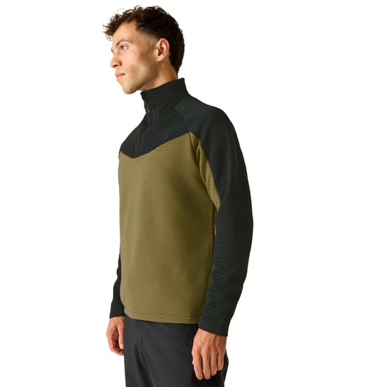 Dare 2B Heren Dignify IV Core Stretch Basislaag Top (Zwart/Martini Olijf) - Image 5