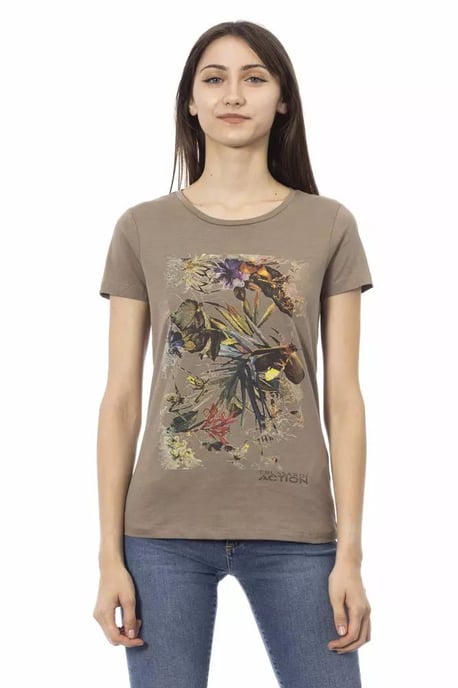 Bloemenprint T-shirt - Image 1