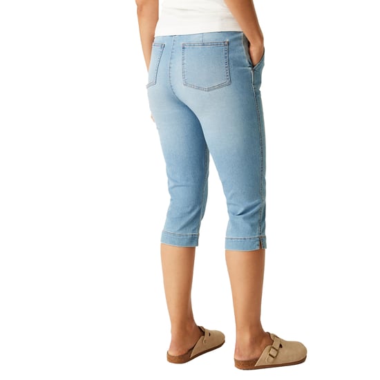 Regatta Dames/Dames Bayletta Capri Broek (Lichtblauw True Denim) - Image 4