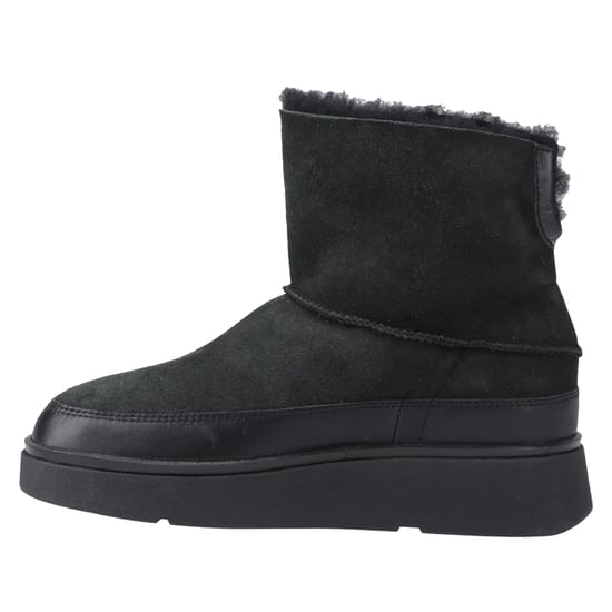 FitFlop Dames/Dames Gen-FF Mini Leren Enkellaarsjes (Allemaal zwart) - Image 2