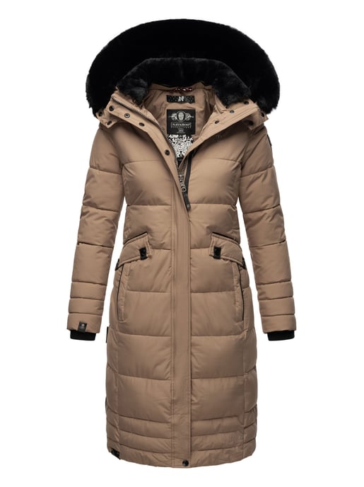 Navahoo Dames Winterjas Fahmiyaa – Lang, Warm & Functioneel met Capuchon - Image 1
