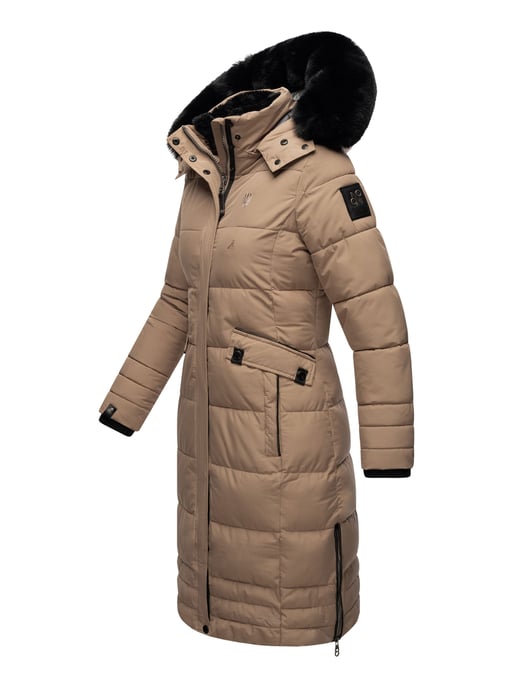 Navahoo Dames Winterjas Fahmiyaa – Lang, Warm & Functioneel met Capuchon - Image 3