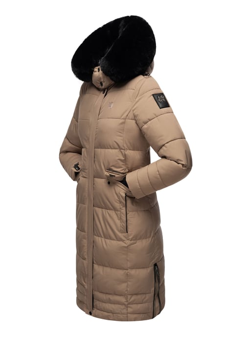 Navahoo Dames Winterjas Fahmiyaa – Lang, Warm & Functioneel met Capuchon - Image 4