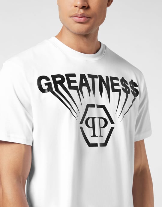 Printed Round Neck T-Shirt Greatness - Image 2