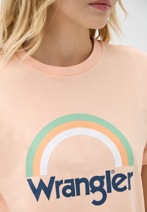 Wrangler - T-shirt - Lichtperzik - Image 3