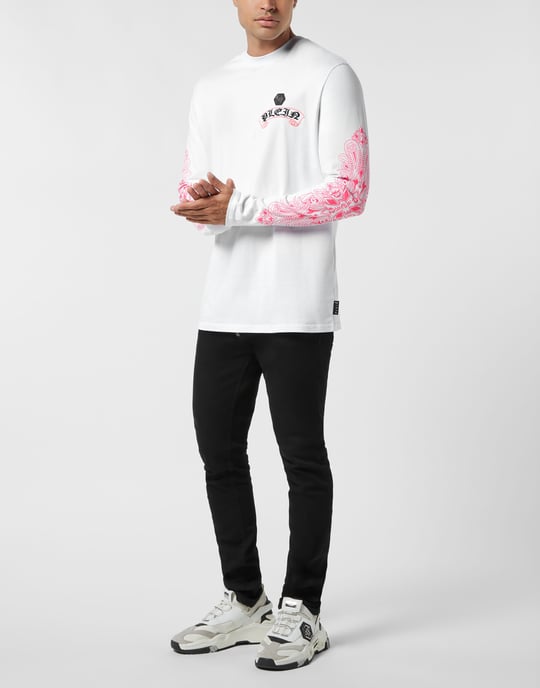 Long Sleeve T-Shirt Chrome Crest - Image 3
