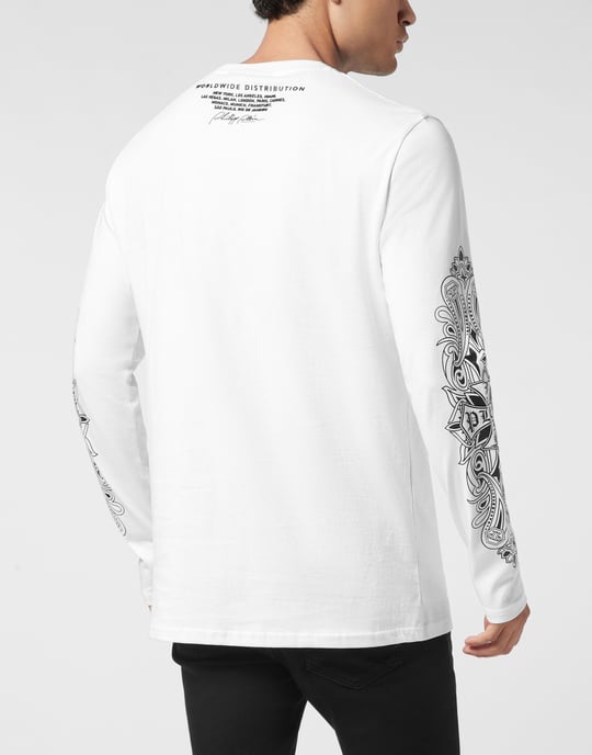 Long Sleeve T-Shirt Chrome Crest - Image 2