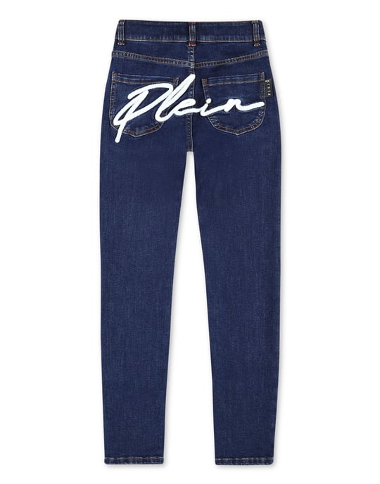 Denim Broek Hexagon - Image 3