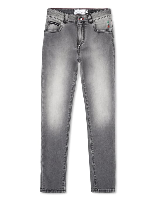 Denim Broek Hexagon - Image 1