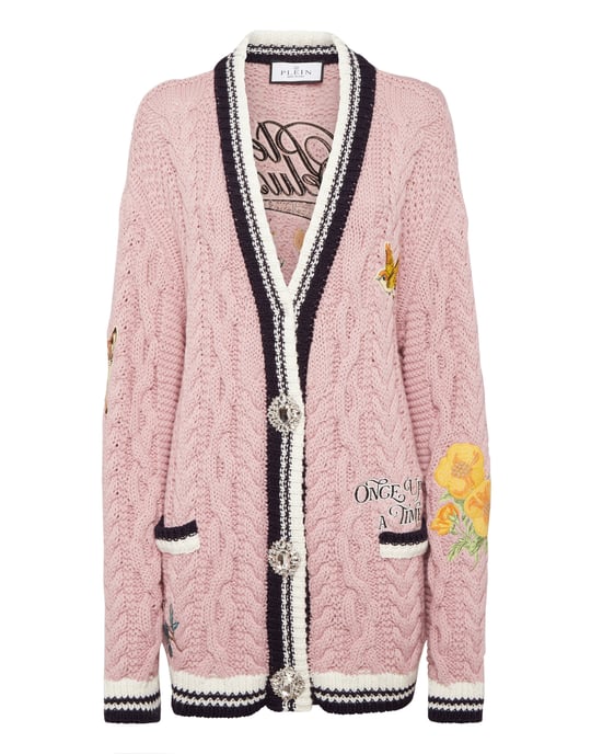 Knitted Embroidered Cardigan Deluxe Fairy - Image 1