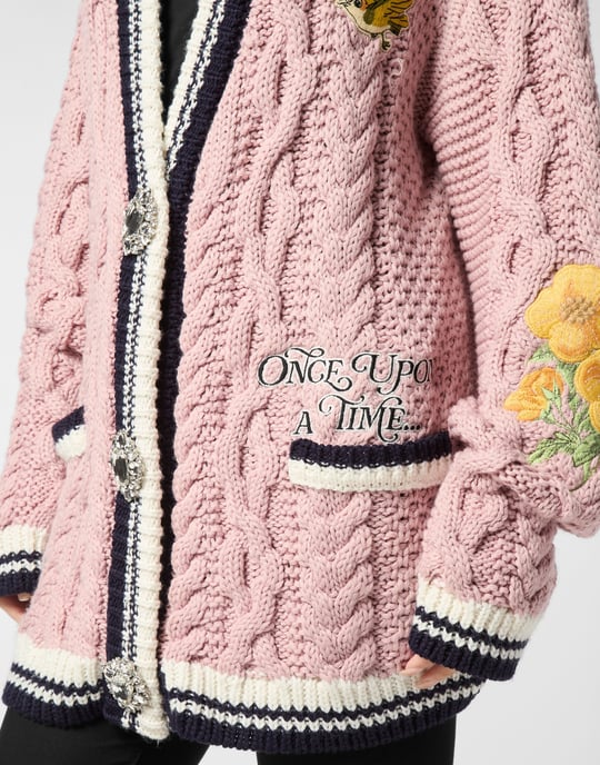 Knitted Embroidered Cardigan Deluxe Fairy - Image 3