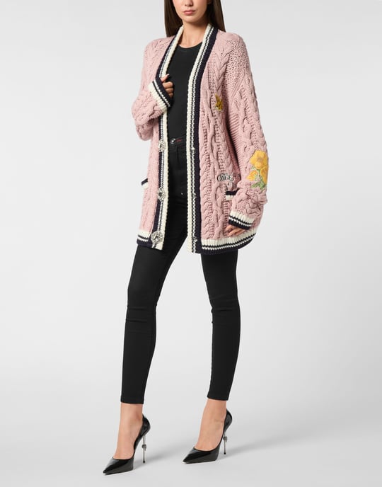 Knitted Embroidered Cardigan Deluxe Fairy - Image 4