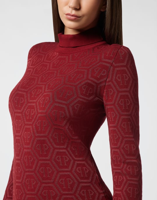 Knitted Turtleneck Monogram - Image 2