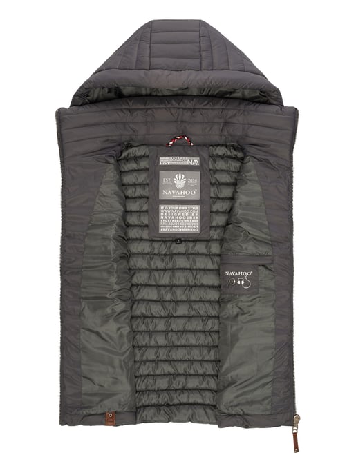 Navahoo Dames Gewatteerde Bodywarmer Shadaa – Lichte Weste met Afneembare Capuchon - Image 5