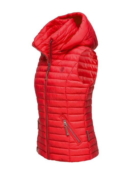 Navahoo Dames Gewatteerde Bodywarmer Shadaa – Lichte Weste met Afneembare Capuchon - Image 2