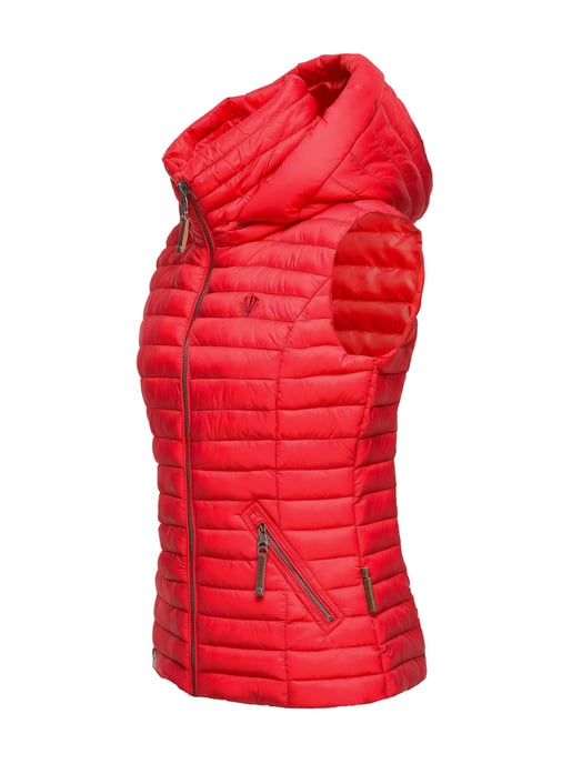 Navahoo Dames Gewatteerde Bodywarmer Shadaa – Lichte Weste met Afneembare Capuchon - Image 3