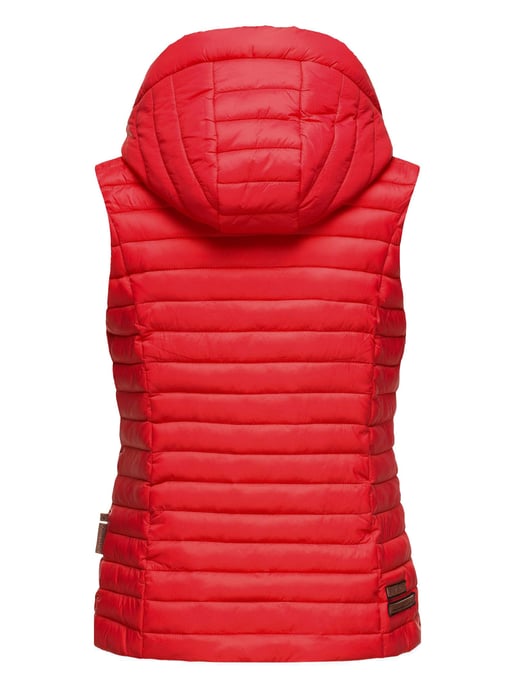 Navahoo Dames Gewatteerde Bodywarmer Shadaa – Lichte Weste met Afneembare Capuchon - Image 4