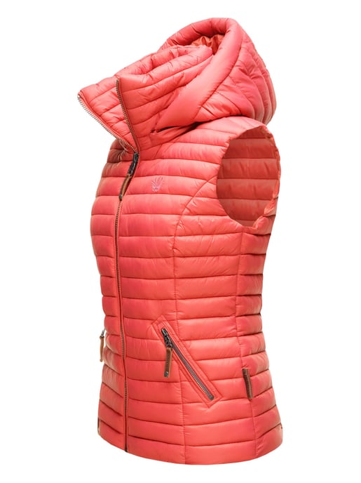 Navahoo Dames Gewatteerde Bodywarmer Shadaa – Lichte Weste met Afneembare Capuchon - Image 2