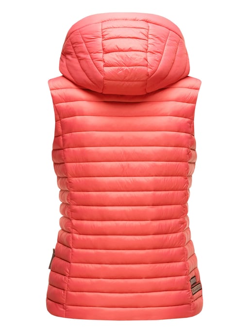 Navahoo Dames Gewatteerde Bodywarmer Shadaa – Lichte Weste met Afneembare Capuchon - Image 3