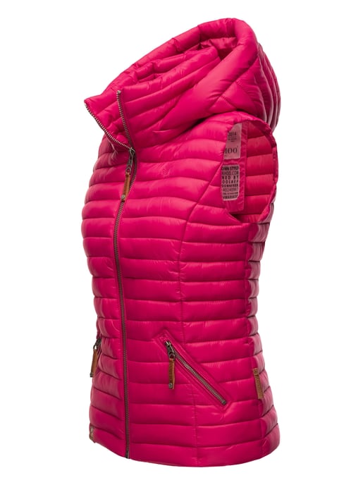 Navahoo Dames Gewatteerde Bodywarmer Shadaa – Lichte Weste met Afneembare Capuchon - Image 3