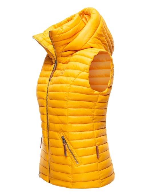 Navahoo Dames Gewatteerde Bodywarmer Shadaa – Lichte Weste met Afneembare Capuchon - Image 3