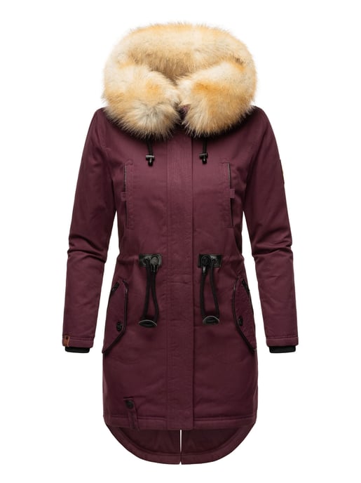 Navahoo Dames Winterjas Bombi – Premium Collectie met Afneembare Bontkraag - Image 2