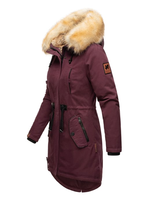 Navahoo Dames Winterjas Bombi – Premium Collectie met Afneembare Bontkraag - Image 3