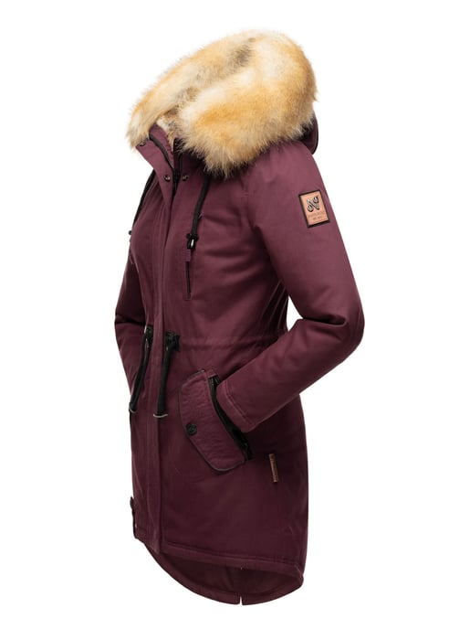 Navahoo Dames Winterjas Bombi – Premium Collectie met Afneembare Bontkraag - Image 4