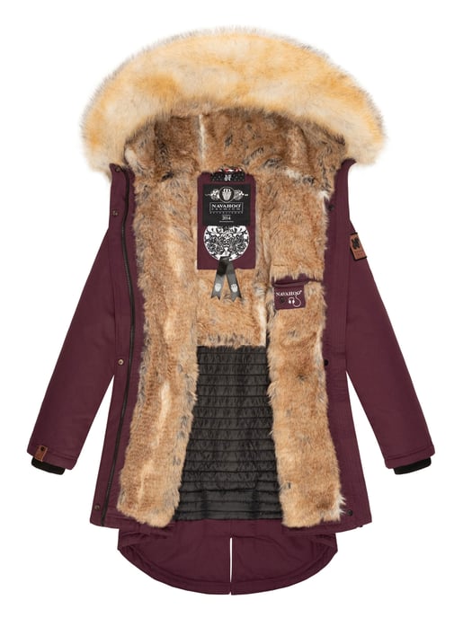 Navahoo Dames Winterjas Bombi – Premium Collectie met Afneembare Bontkraag - Image 6