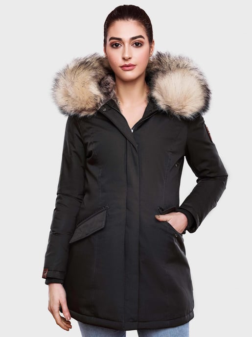 Navahoo Dames Winterparka Cristal – Premium Collectie met Afneembare Bontkraag - Image 4