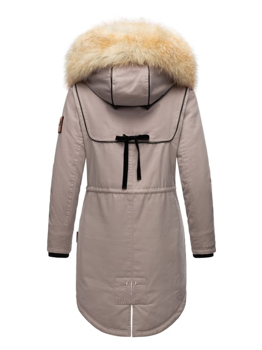 Navahoo Dames Winterjas Bombi – Premium Collectie met Afneembare Bontkraag - Image 4