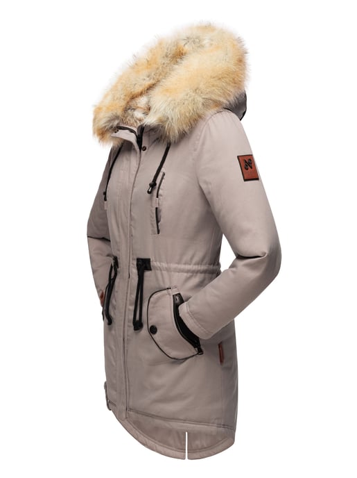 Navahoo Dames Winterjas Bombi – Premium Collectie met Afneembare Bontkraag - Image 5