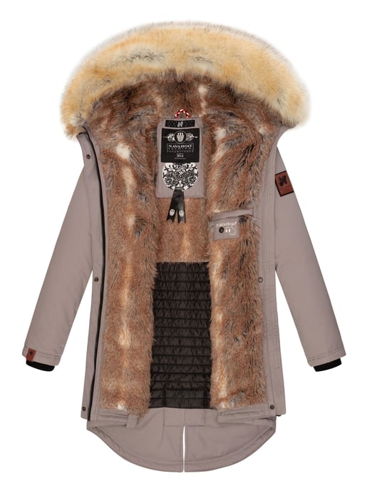 Navahoo Dames Winterjas Bombi – Premium Collectie met Afneembare Bontkraag - Image 6