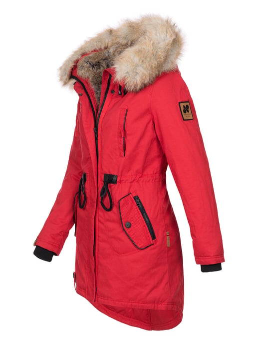 Navahoo Dames Winterjas Bombi – Premium Collectie met Afneembare Bontkraag - Image 2
