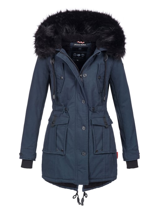 Navahoo Dames Winterjas Luluna – Met Teddyfleece & Afneembare Bontkraag - Image 1