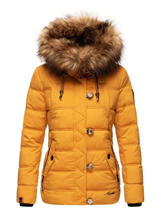 Navahoo Dames Winterjas Zoja – Warm, Stijlvol & Met Afneembare Kunstbontkraag - Image 2