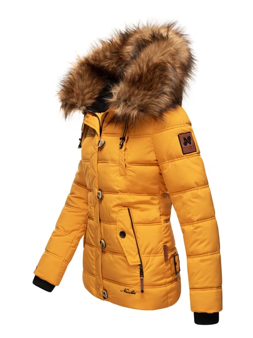 Navahoo Dames Winterjas Zoja – Warm, Stijlvol & Met Afneembare Kunstbontkraag - Image 3