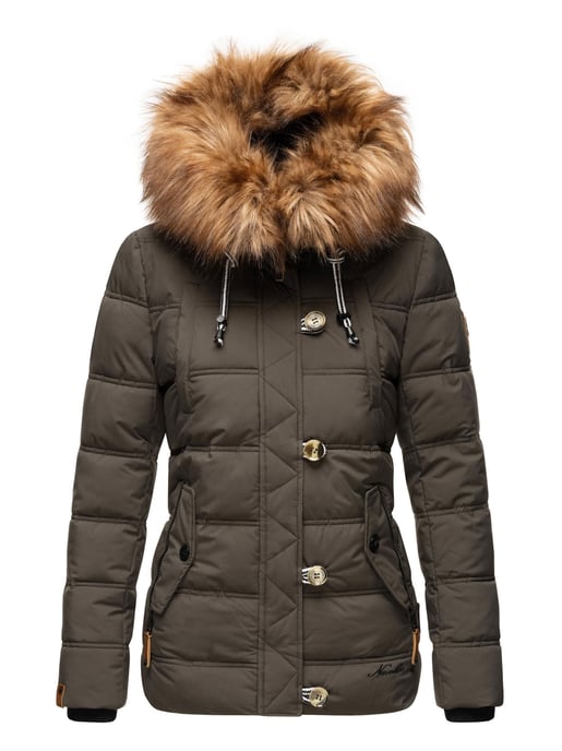 Navahoo Dames Winterjas Zoja – Warm, Stijlvol & Met Afneembare Kunstbontkraag - Image 2