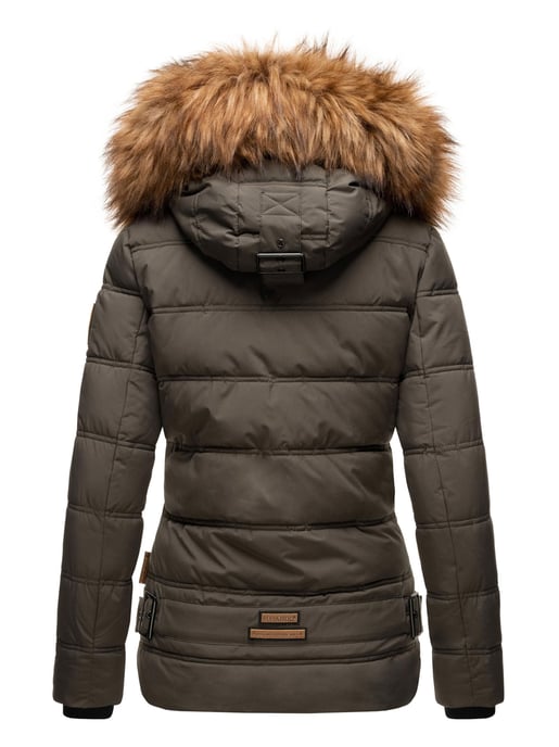 Navahoo Dames Winterjas Zoja – Warm, Stijlvol & Met Afneembare Kunstbontkraag - Image 4