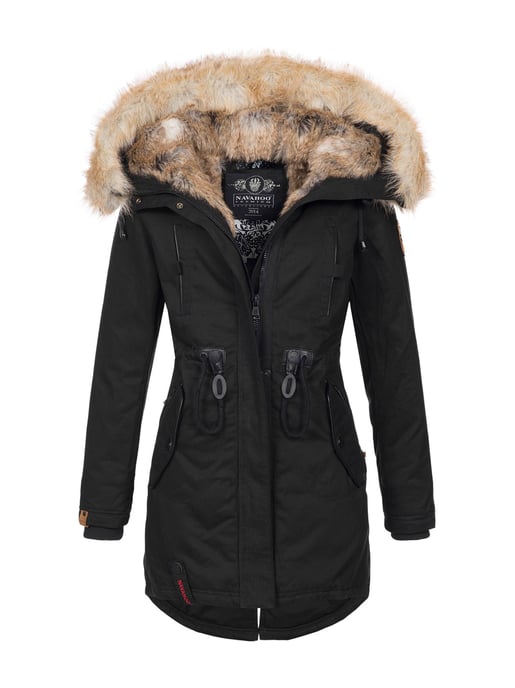 Navahoo Dames Winterjas Bombi – Premium Collectie met Afneembare Bontkraag - Image 1