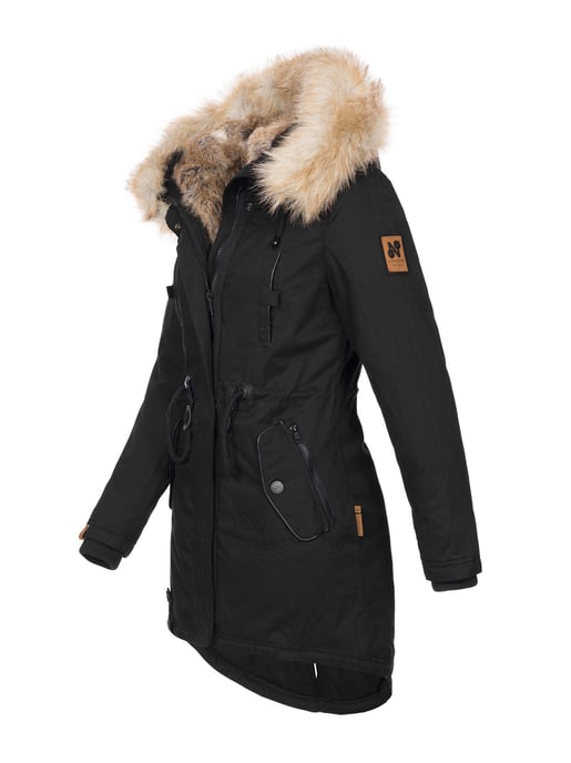 Navahoo Dames Winterjas Bombi – Premium Collectie met Afneembare Bontkraag - Image 2