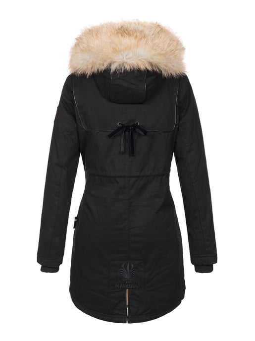 Navahoo Dames Winterjas Bombi – Premium Collectie met Afneembare Bontkraag - Image 3
