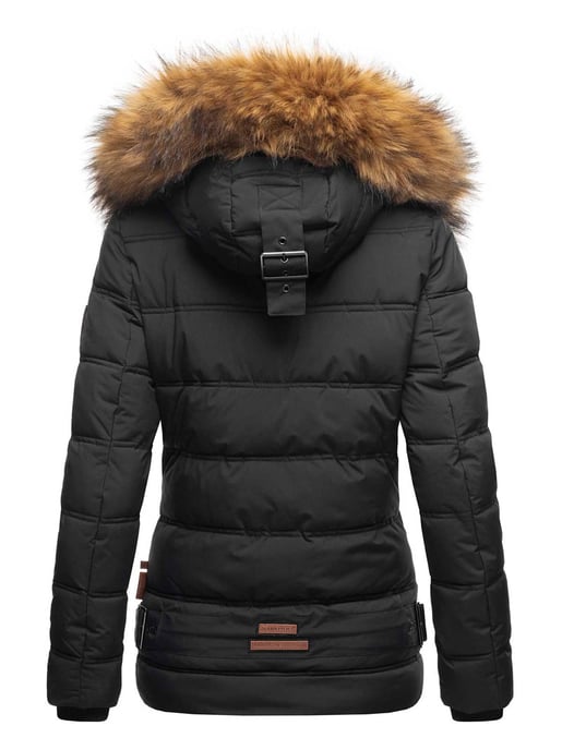 Navahoo Dames Winterjas Zoja – Warm, Stijlvol & Met Afneembare Kunstbontkraag - Image 3